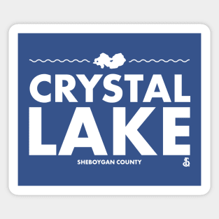 Sheboygan County, Wisconsin - Crystal Lake Sticker